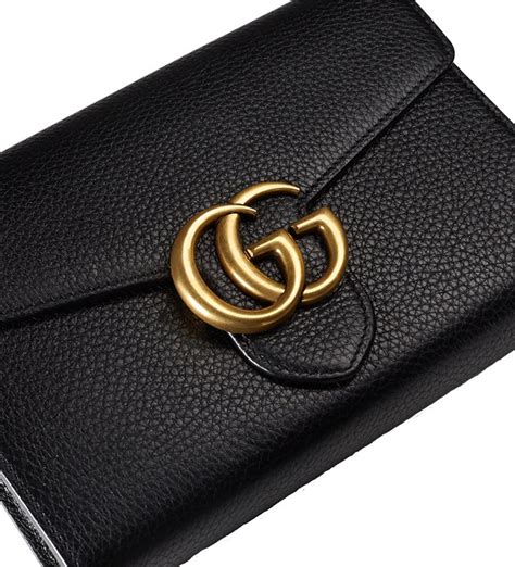 gucci signature wallet on chain|gucci wallet on chain sale.